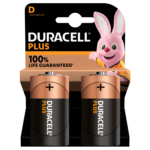 Duracell Ultra D batteries 1.5V in a 2 piece pack